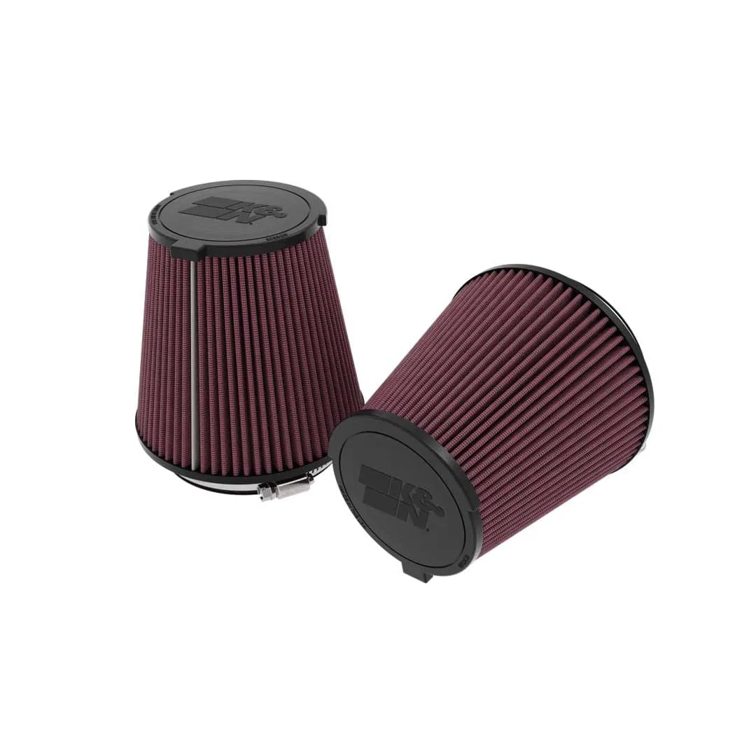 E-0630 – K&N FILTER Air Filter, Washable Red Cotton Gauze Round Tapered